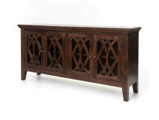 Azalea Sideboard 4 Door - Antique Brown