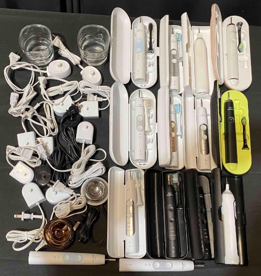 Lot of Toothbrushes