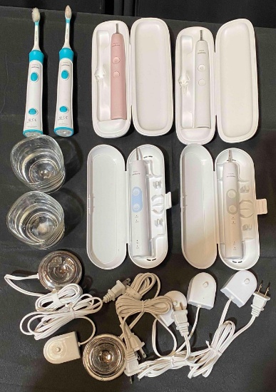 Lot of Toothbrushes