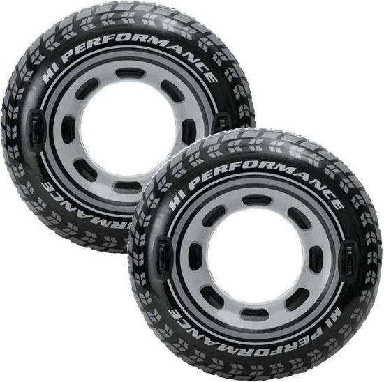 2 Pack of Intex Monster Truck Tube