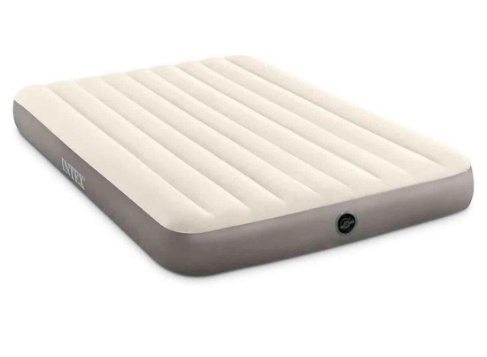 Intex Dura-Beam Standard Single-High Air Mattress: Fiber-Tech - Queen Size