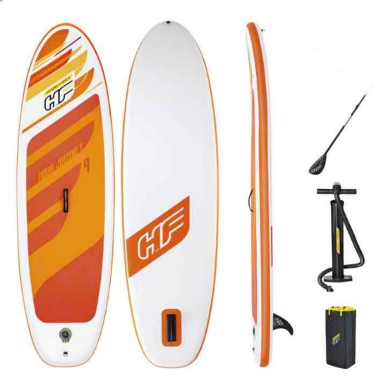 Hydro-Force Aqua Journey Inflatable Stand-Up Paddleboard Set 9?