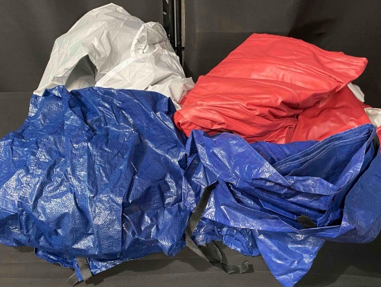 3 Pack of Tarps and an Solstice Voyager Inflatable