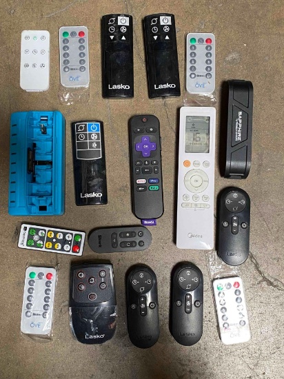 Lot Of Remote Controls