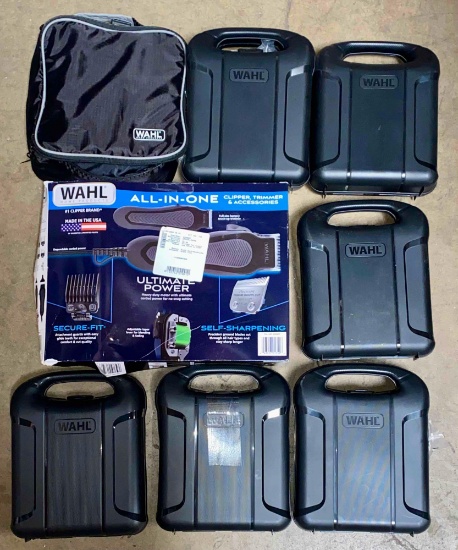 Lot Of WAHL Clipper Trimmers