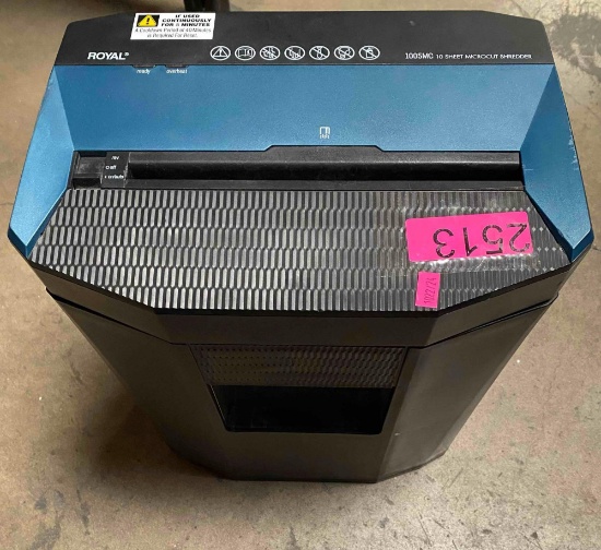 Royal Sheet Microcut Shredder
