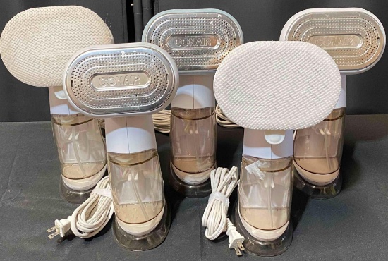 5 Pack of CONAIR HIGH HEAT STEAM