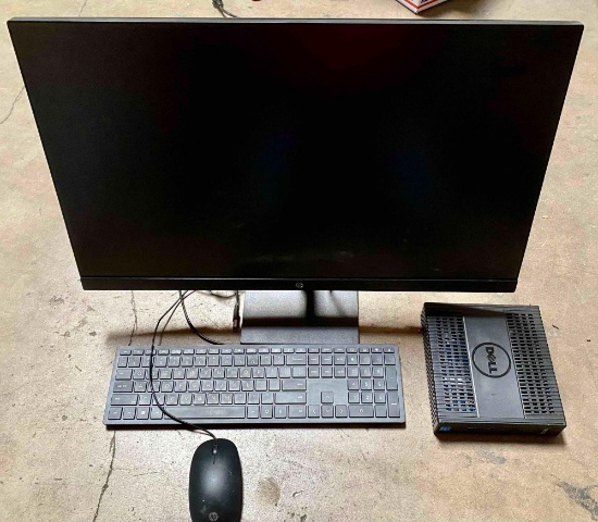 Hp Monitor & Keyboard