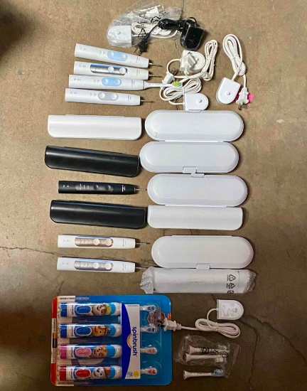 Lot Of Electric Toothbrush