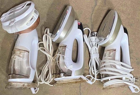 3 Pack of Conair Hand-Held Turbo ExtremeSteam Garment Steamer