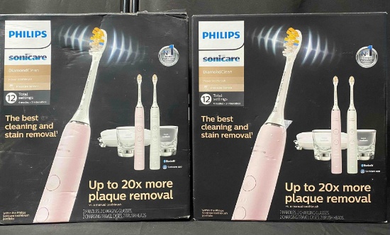 2 Pack of PHILIPS SONICARE DIAMOND CLEAN