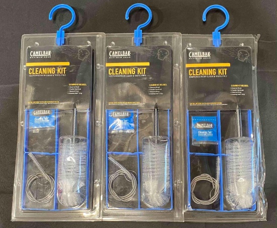 3 Pack Calmebak Maximun Gear Cleaning Kit