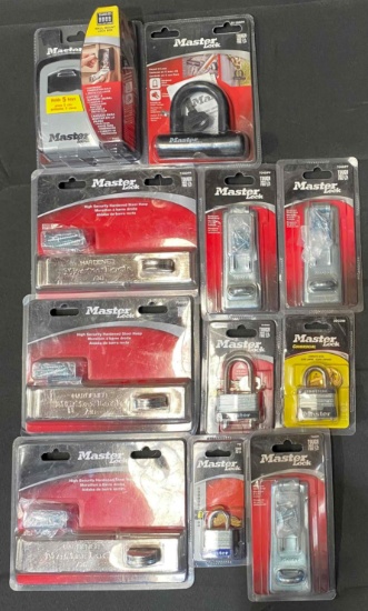 Lot of Master Lock