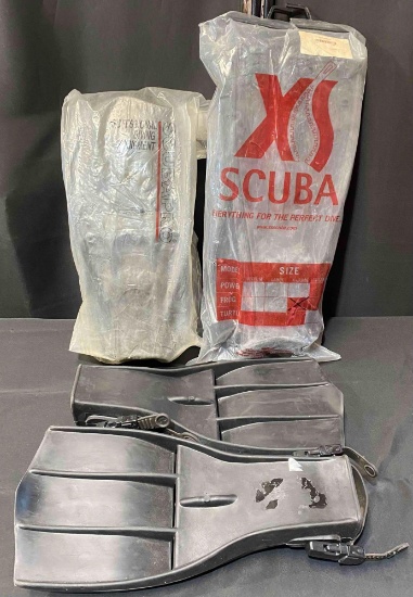 Different Diving Equipment for Feet
