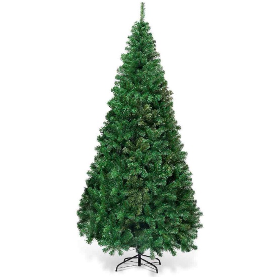 Costway 8Ft Artificial PVC Christmas Tree