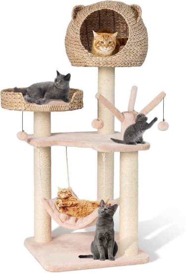 PETSITE Woven Cat Tree