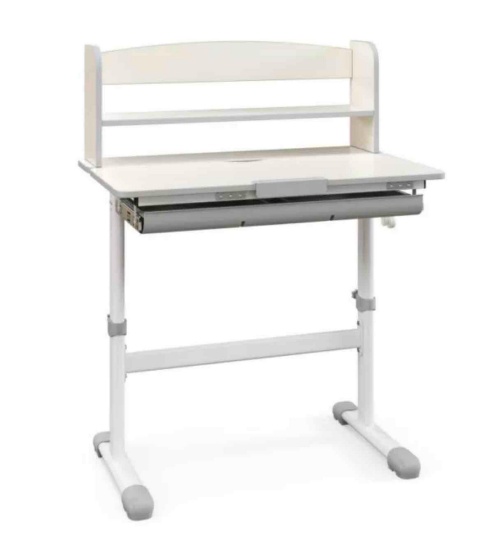 Height Adjustable Kids Children Writing Table Study Desk