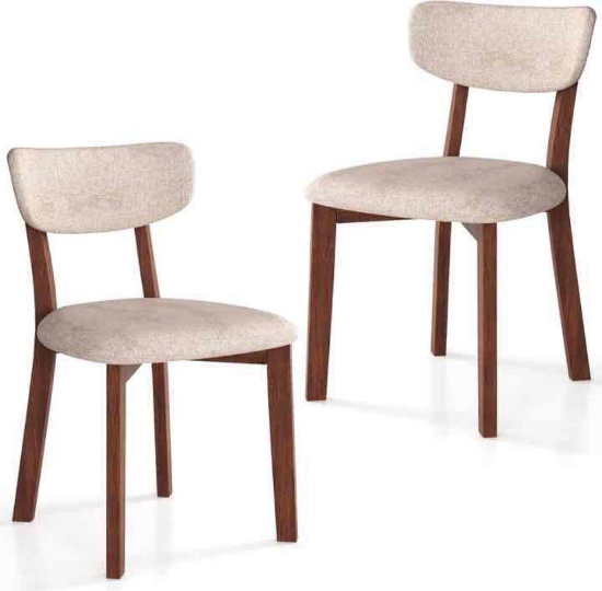 Giantex Wood Dining Chairs Set of 2