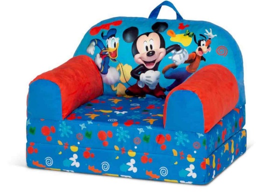Delta Children Mickey Mouse Cozee Buddy Flip-Out Chair