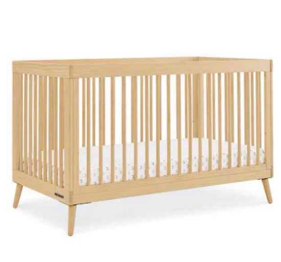 Folding Portable Mini Baby Crib with Mattress