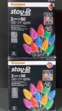 SYLVANIA STAY LIT PLATINUM LED C9 LIGHTS