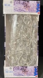 GE Stay Bright 100 LED GLITTER GEM GARLAND WARM WHITE
