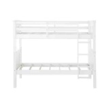 Dylan White Twin Bunk Bed