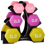 Amazon Basics Neoprene Workout Dumbbell Hand Weights