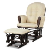 Solid Wood Gliding Chair Set