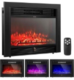 28.5-Inch Electric Fireplace Inserts