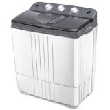 Portable Mini Compact Twin Tub 20Lbs Total Washing Machine