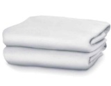 Fitted Crib Sheets - 2 Pack, White