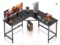 Mr IRONSTONE L-shaped desk, corner table model S8X - 59in Computer Gaming