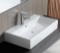 Eridanus Bathroom Sink 30in x 16in Rectangular Vessel Sink, Wall Mount Above Counter Vanity Sink