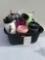 Misc. Basket of Plastic Cups and Water Bottles