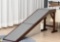Dog ramp Walnut brown approx 60in long. x 16in