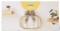 Qty. 2 Beaded Pumpkin Door Decor