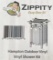 zippity Hampton outdoor vinyl shower kit # ZP19009 (incomplete) Box 1 of 3 only.