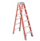 Louisville Ladder 6-Foot Fiberglass Step Ladder, 300-Pound Load Capacity, Type IA, FS1506