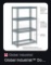 Qty 30 - 48in Long Gray Double Rivet Beam Shelving Rack Steel Beam Mfr # 160CP23