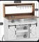 White bar cabinet - Needs assembly