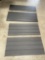 plastic black panels 56in x 17in for shed or outdoor box.