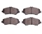 Ceramic Series brake pads Fits Various Model Jeep Wrangler Liberty Dodge Vehicles