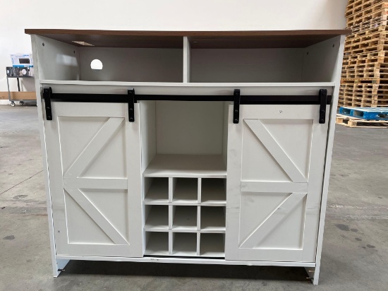 cabinet with sliding doors