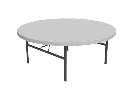 Lifetime 72-Inch Round Table