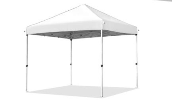 Titwest 10 x 10 pop-up canopy gazebo White