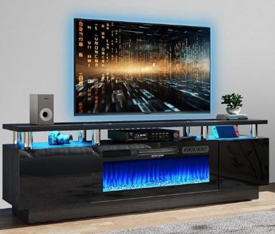 oneinmil 70in Modern TV Stand for TVs Up to 80 inch