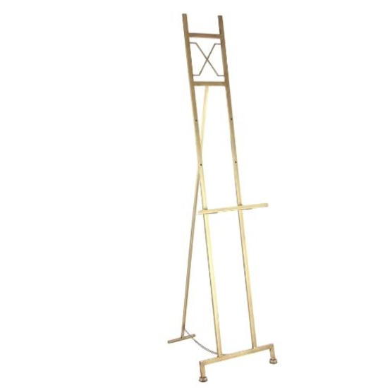 Deco 79 Metal Large Free Standing Adjustable Display Stand 3 Tier Easel with Chain Support
