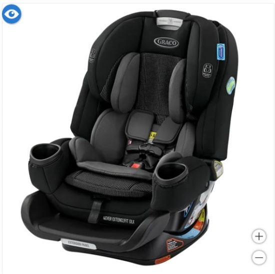 Graco 4Ever Extend2Fit DLX 4-in-1 Car Seat