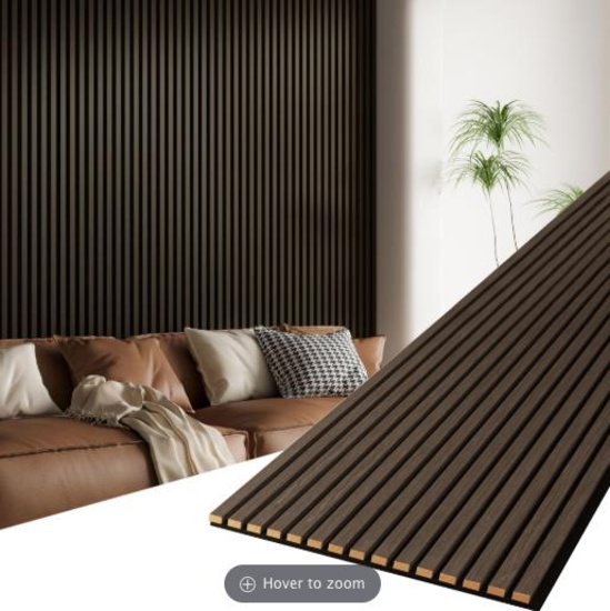 2pk - A31401AW-Art3d 24in x 94.5' in Wood Slat Acoustic Wall Paneling for Interior Ceiling Decor